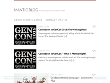 Tablet Screenshot of manticblog.com